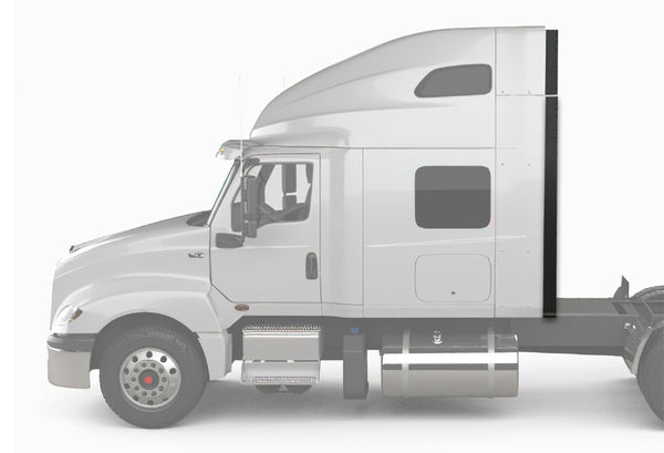 Cab Trim Molding, Roof Extension and Lower Fairing Extension Driver International LT625