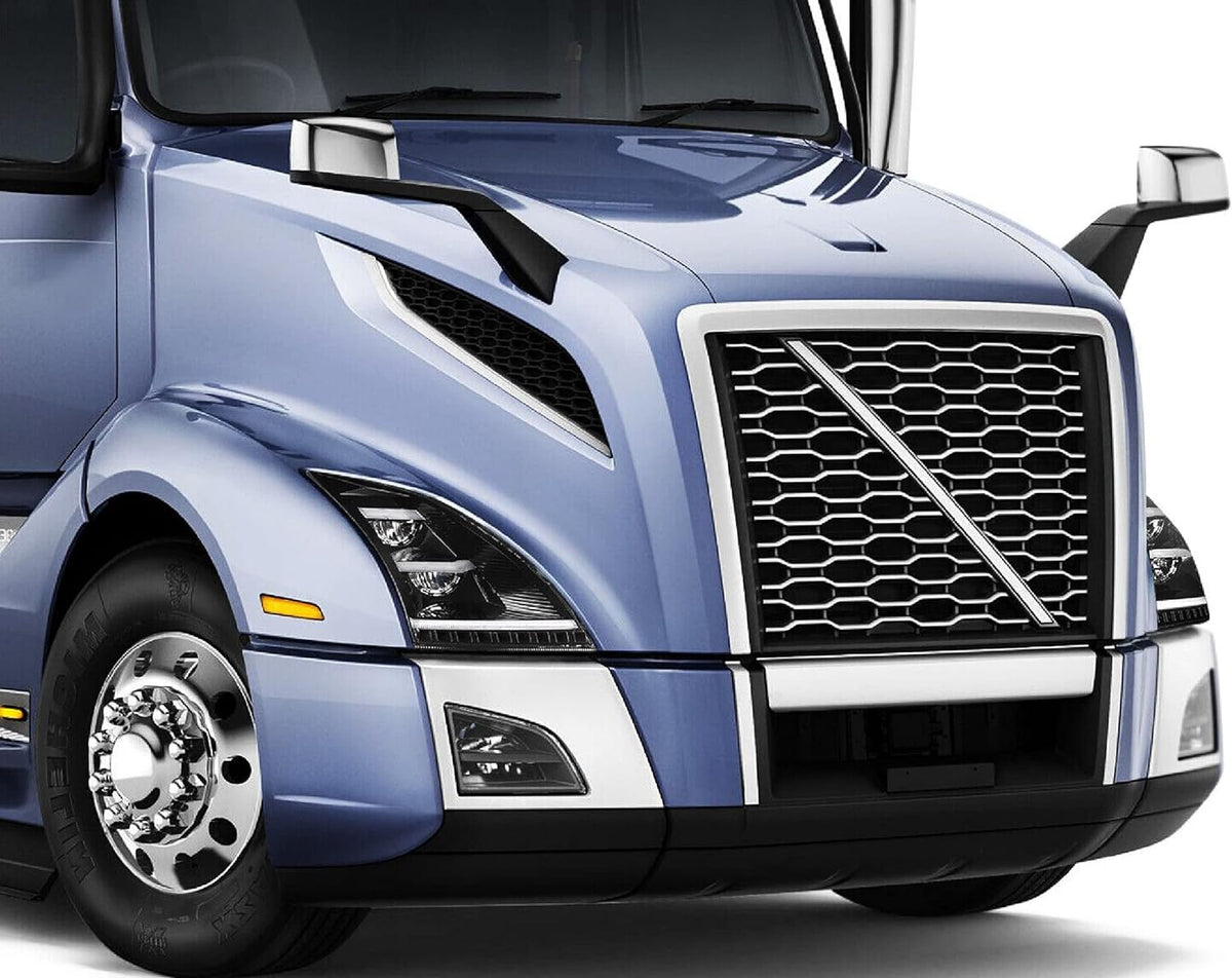 Headlight LED DRL Black Passenger 2018+ Volvo VNL VNR