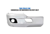 Bumper Corner With Fog Hole Plastic Chrome Passenger Kenworth T680