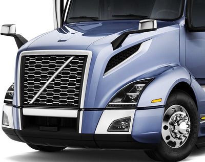 Headlight LED DRL Black Driver 2018+ Volvo VNL VNR