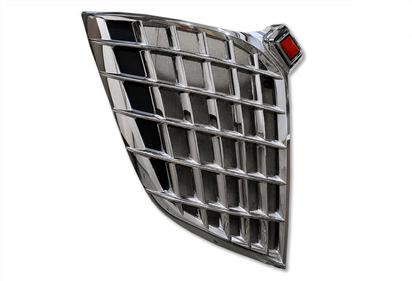 Chrome Grille with Bug Screen Complete Assembly International Lonestar