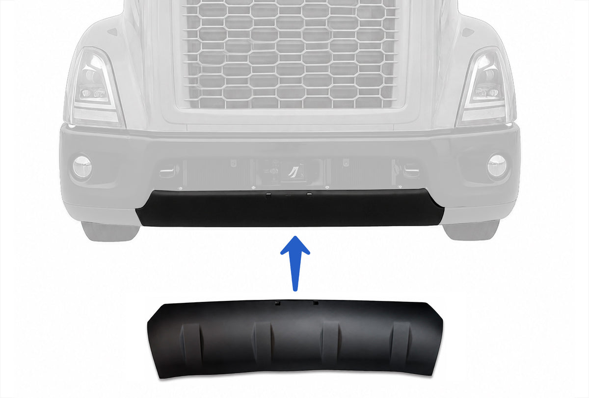 Central Bumper Air Flow Deflector Spoiler 2018+ Volvo VNR