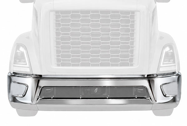 Center Bumper without Fog Light Hole Chrome 2018+ Volvo VNR