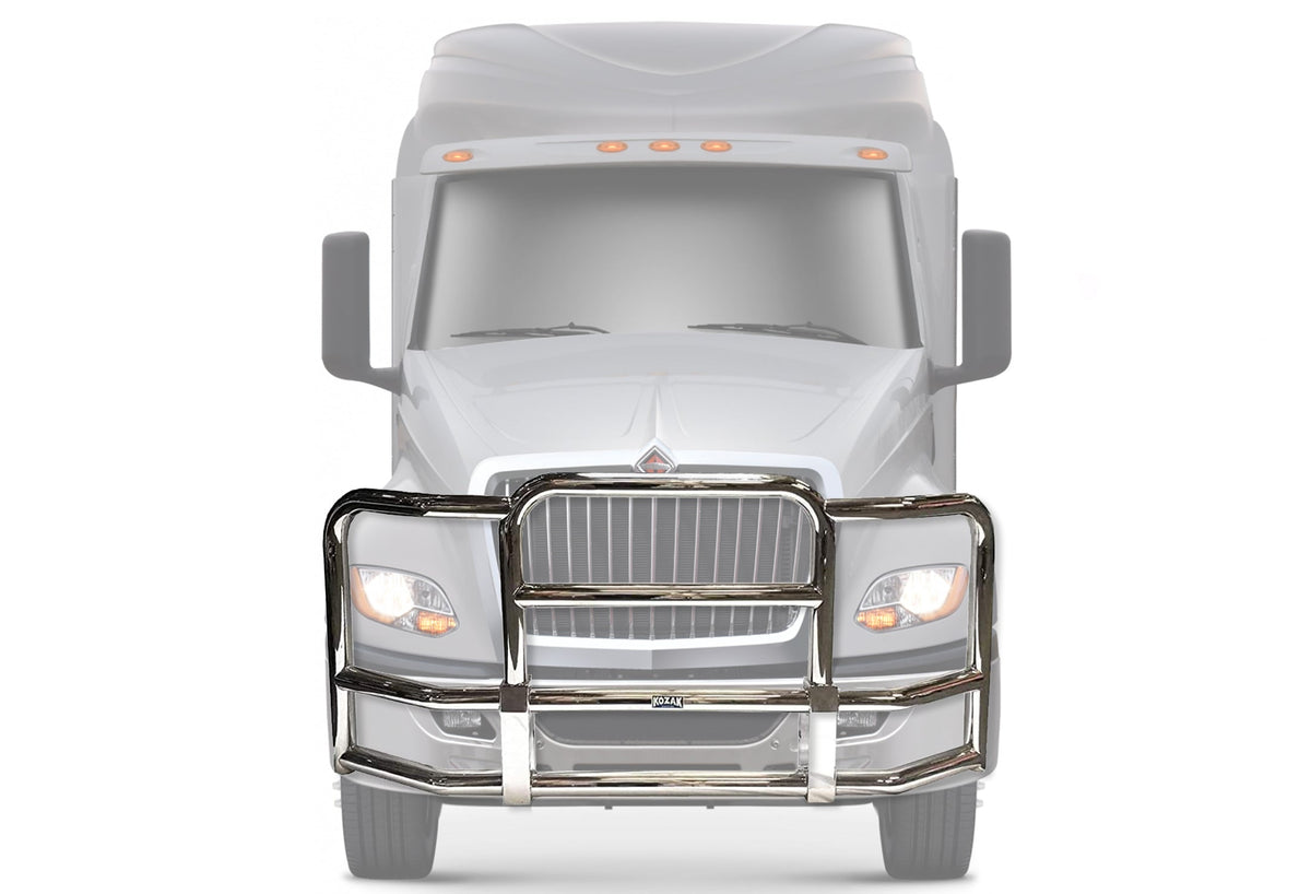 Full Front Grille Guard Chrome International LT LT625
