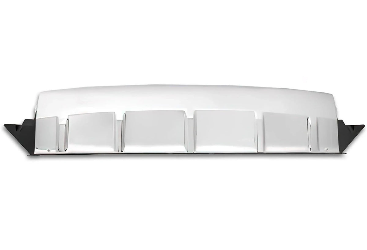 Bumper Complete Set No Fog Hole Chrome Plastic 2013-2021 Peterbilt 579