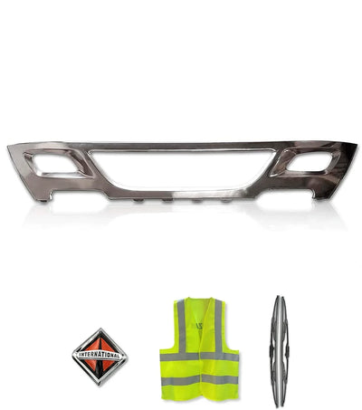 Center Bumper Plastic Chrome Trim 2008-2015 International Prostar