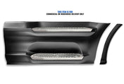 Front Step Side Panel w/Bracket, Upper & Lower Metal Steps, Extension Passenger 2022+ Peterbilt 579