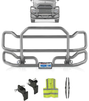 Front Grey Grille Guard Large 2004-2017 Mack CX