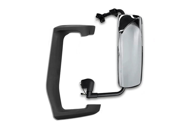 Side View Door Mirror Power Heated Chrome Driver Volvo 2004+ VNL VNM VNX
