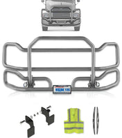 Front Grey Grille Guard Large 1999-2003 Mack CX