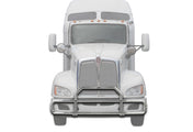 Front Grille Guard with lights Chrome Kenworth T660