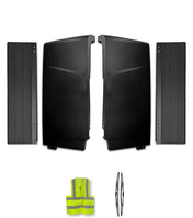 Cabin Fairing Upper Air Deflectors with Extensions Set  2025 2026 Volvo VNL New