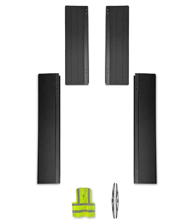Cabin Fairing Upper & Lower Air Deflector Extensions Set 2025 2026 Volvo VNL New