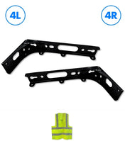 Lower Wind Cab Fairing Support Brackets Set 4L 4R 2025 2026 Volvo VNL New