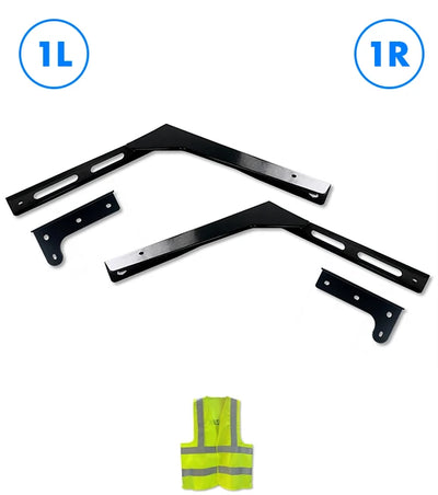 Upper Wind Cab Fairing Support Bracket Set 1R 1L 2025 2026 Volvo VNL New