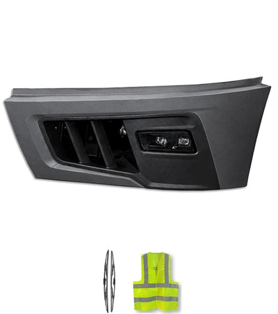 Bumper Corner, End Cap, Bezel and Fog Lamp Set Driver 2025+ Volvo VNL New