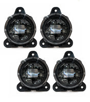 Fogs Light LED Lamp Black Housing 4 Pcs 2018-2024 Volvo VNL