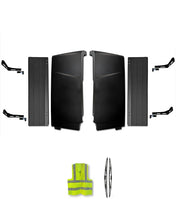 Cabin Fairing Upper Air Deflectors with Extensions and Brackets Set 2025 2026 Volvo VNL New
