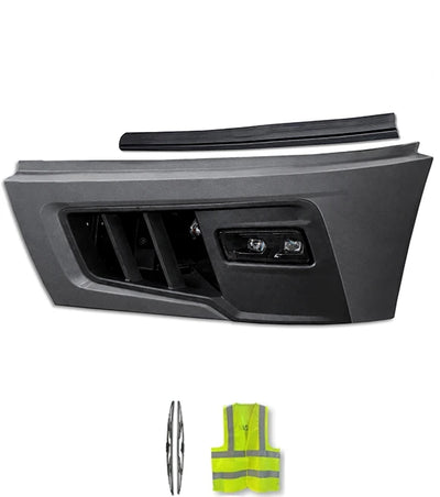 Bumper Corner, End Cap, Bezel and Fog Lamp Set Driver 2025+ Volvo VNL New