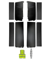 Cabin Fairing Upper & Lower Air Deflectors with Extensions Set 2025 2026 Volvo VNL New