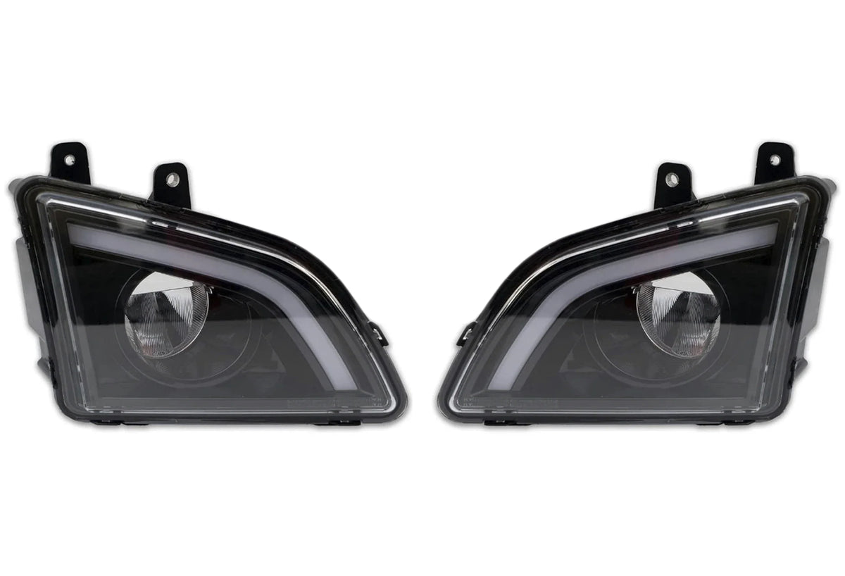 Fog Lights LED Set Black 2018+ Volvo VNL