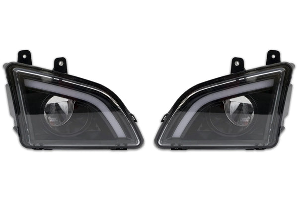 Fog Lights LED Set Black 2018+ Volvo VNL