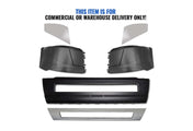 Bumper Plastic No Fog Hole and Chrome Trim Set 2016-2017 Volvo VNL