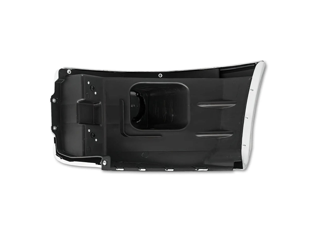Chrome Plastic Bumper Corner Right Side No Fog Light Hole for Peterbilt 579 - 