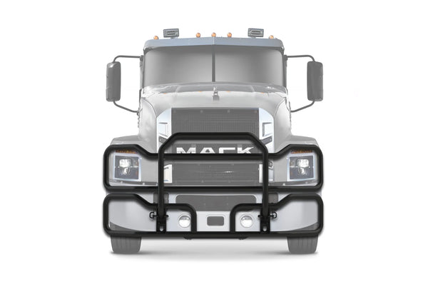 Grille Deer Guard Black (No Fog, only Steel Bumper) 2018+ Mack Anthem