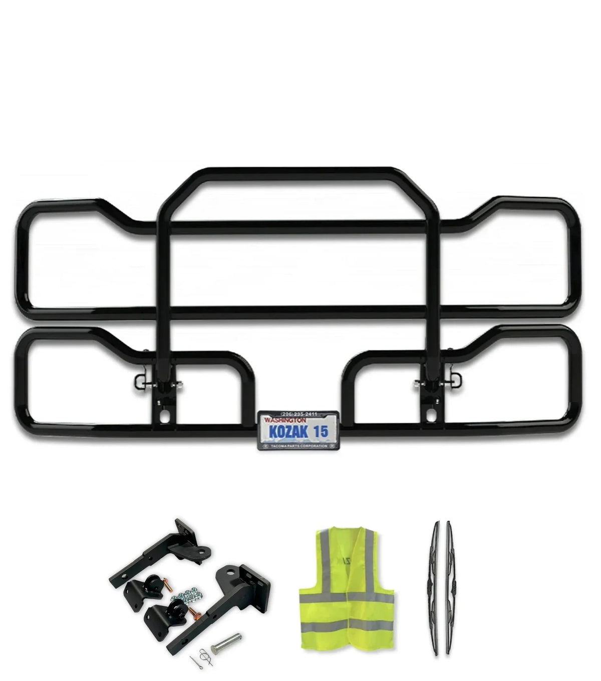 Front Grille Guard Black 2022+ Peterbilt 579 New