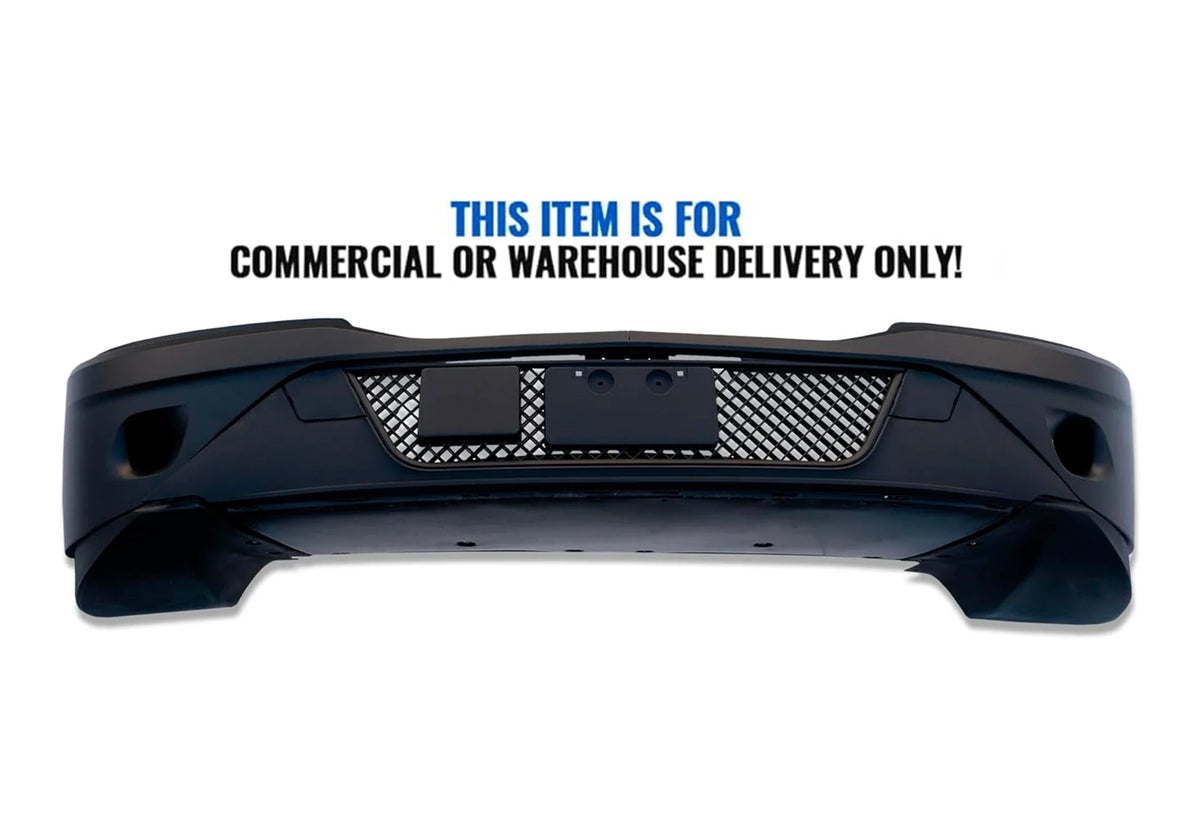 Bumper with Fog Hole Black Plastic 16 Pcs 2022+ Kenworth T680