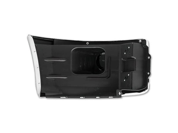 Chrome Plastic Bumper Corner Left Side No Fog Light Hole for Peterbilt 579 - 