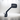 Hood Mirror Black Driver Peterbilt 587