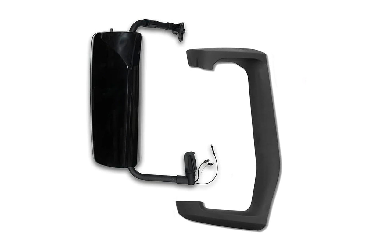 Side View Door Mirror Power Heated Black Passenger Volvo 2004+ VNL VNM VNX