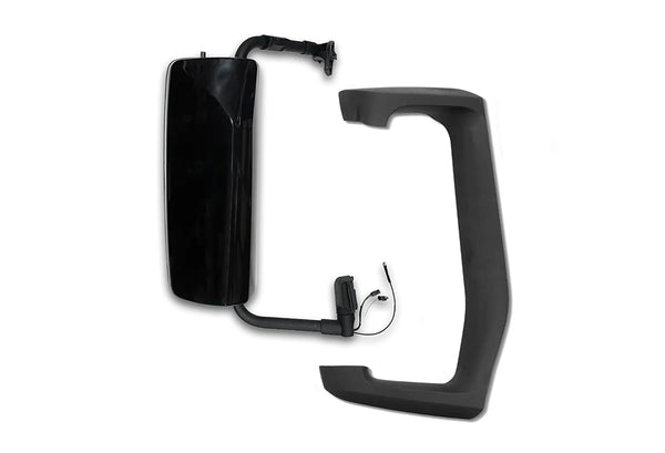 Side View Door Mirror Power Heated Black Passenger Volvo 2004+ VNL VNM VNX