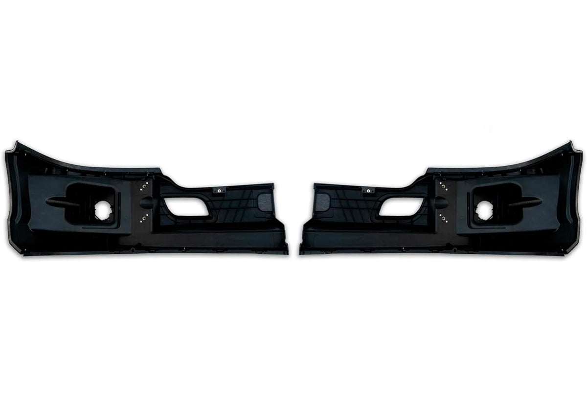Bumper Corners Plastic Black with Bezels & Led Fogs Kenworth T680
