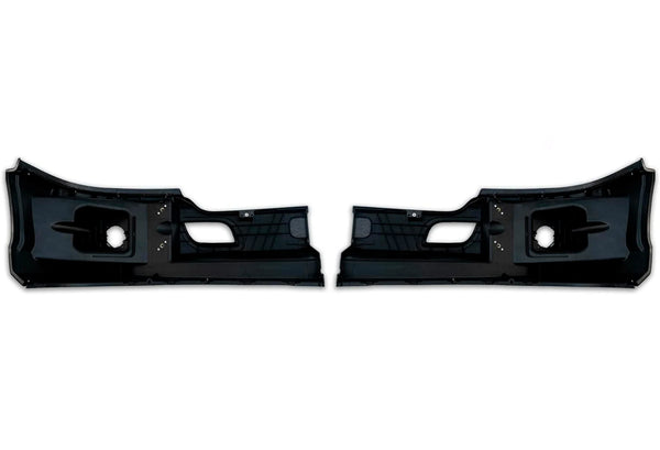 Bumper Corners Plastic Black with Bezels & Led Fogs Kenworth T680