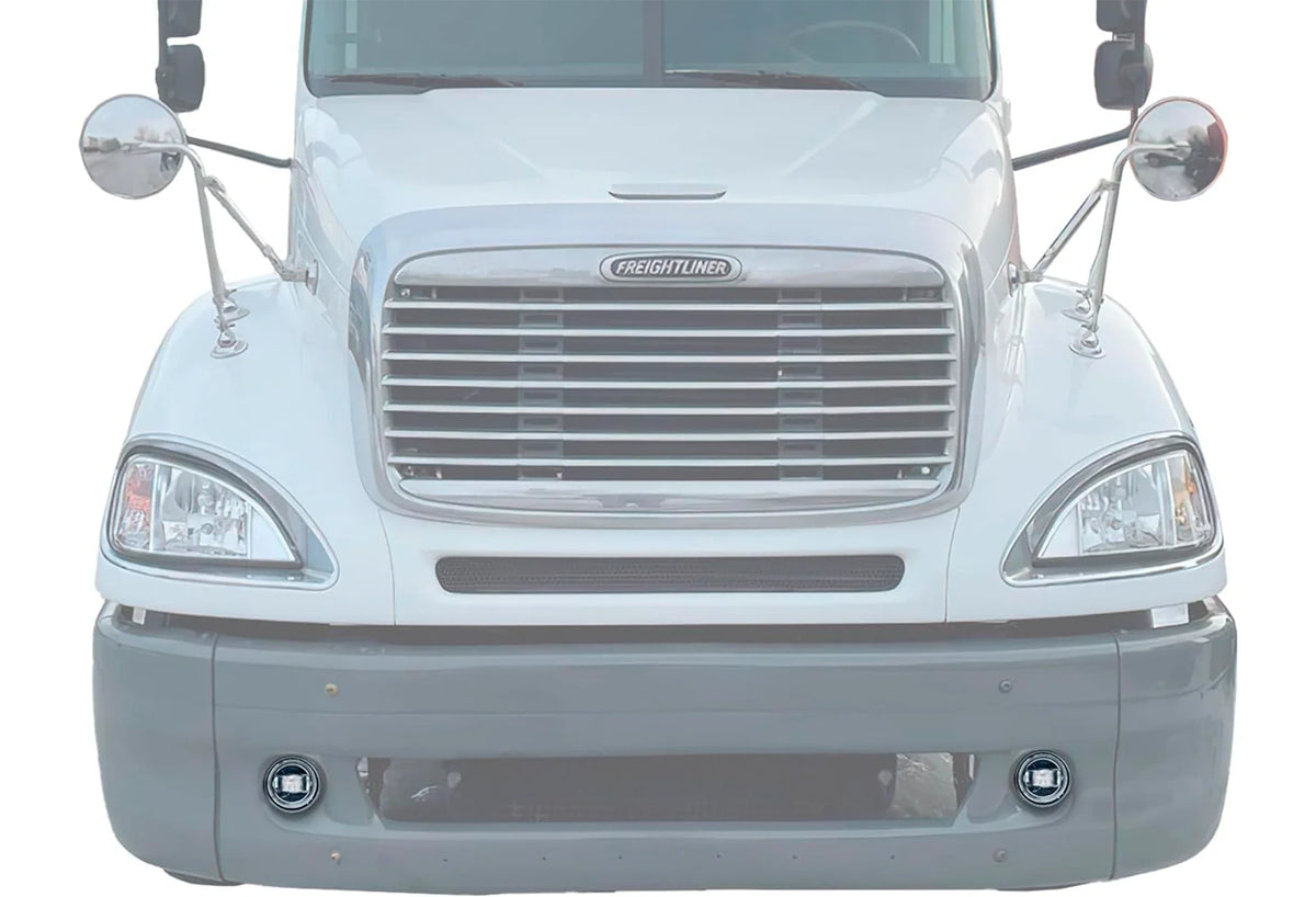 Fog LED Light Black Driver Freightliner Columbia 2000-2015, Century