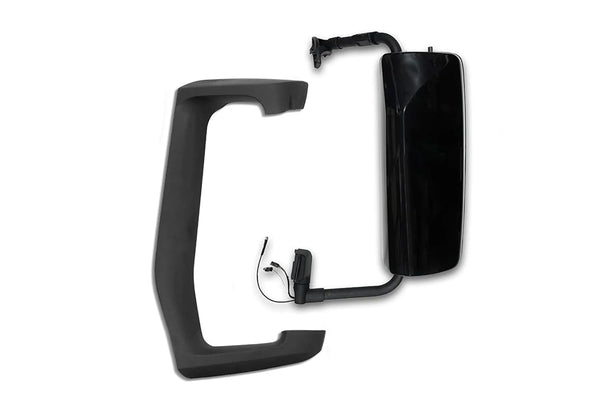 Side View Door Mirror Power Heated Black Driver Volvo 2004+ VNL VNM VNX