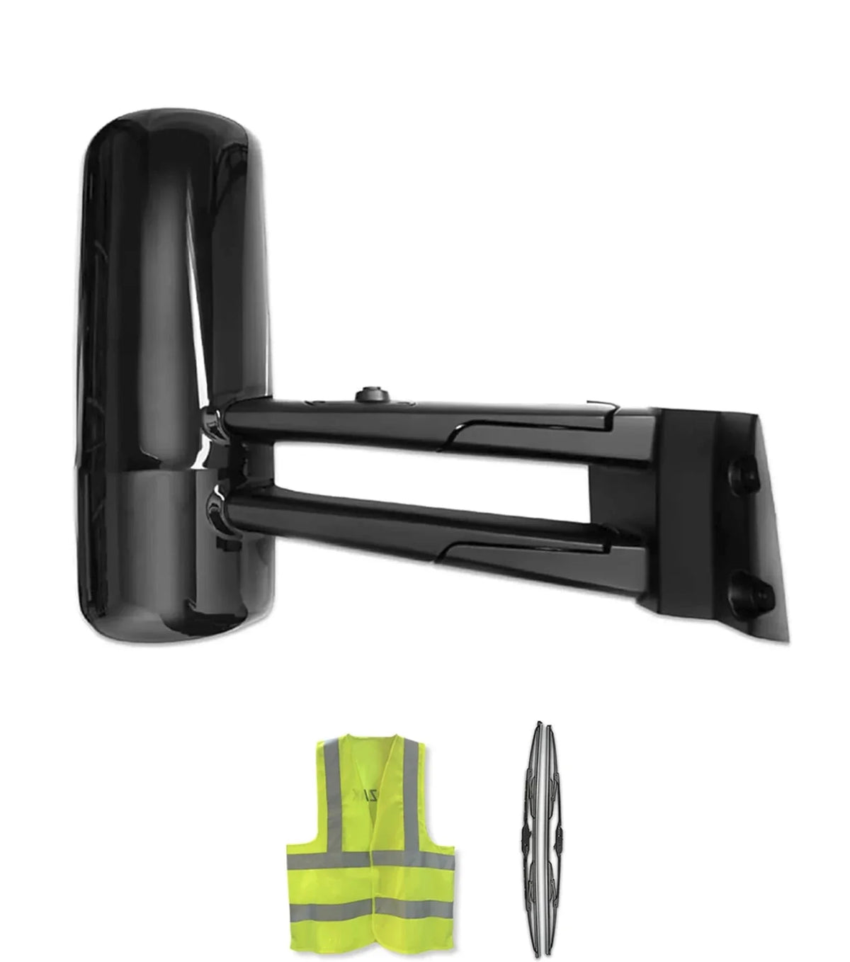 Door Mirror Black Passenger Kenworth 2013-2021 T680 T880