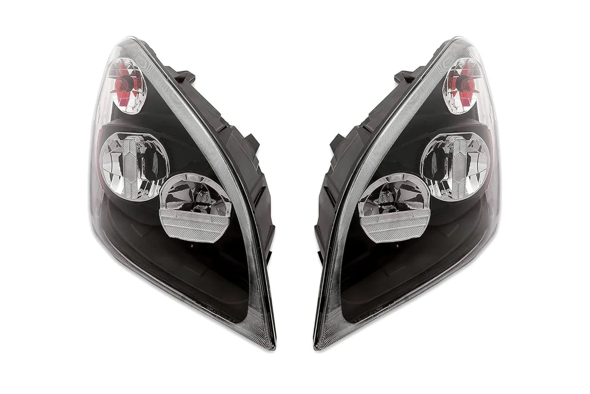 Headlight LED Black Set 2008-2017 Freightliner Cascadia 125 113