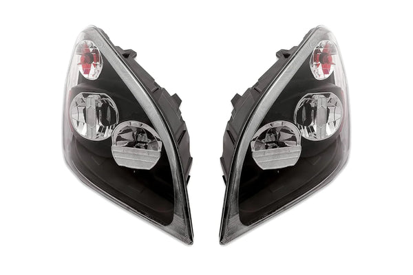 Headlight LED Black Set 2008-2017 Freightliner Cascadia 125 113