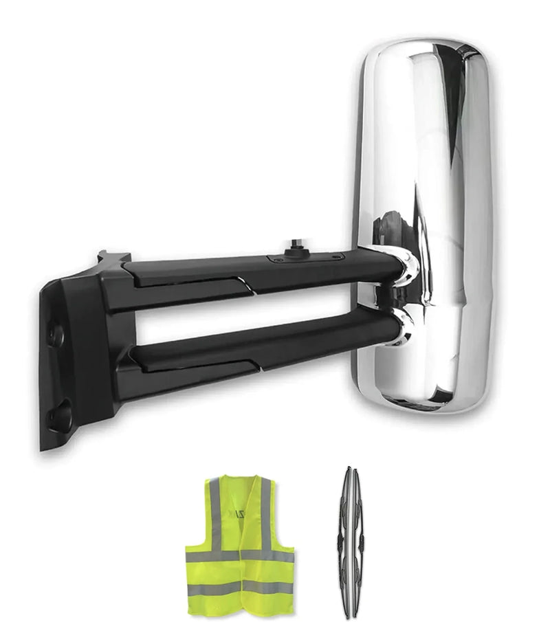 Door Mirror Chrome Driver Kenworth 2013-2021 T680 T880