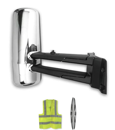 Door Mirror Chrome Passenger Kenworth 2013-2021 T680 T880