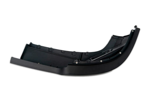 Bumper Corner With Fog Hole Plastic Black Passenger Kenworth T680