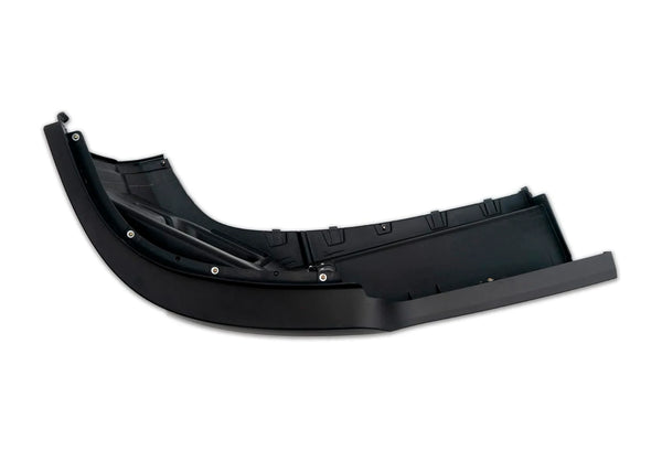 Bumper Corner With Fog Hole Plastic Black Driver Kenworth T680