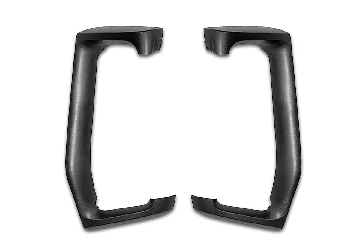 Mirror Arm Covers with Small and Big Door Mirrors Set 2004+ Volvo VNL VNM VNX