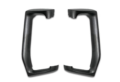 Mirror Arm Covers with Small and Big Door Mirrors Set 2004+ Volvo VNL VNM VNX
