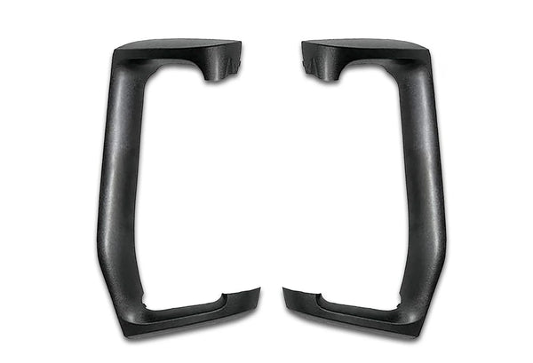 Mirror Arm Covers with Small and Big Door Mirrors Set 2004+ Volvo VNL VNM VNX