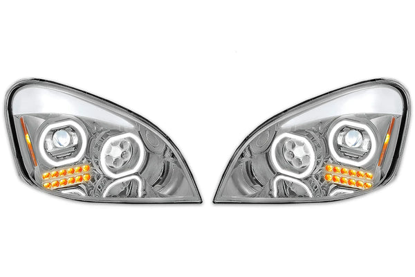 LED Headlight Set 2008-2017 Freightliner Cascadia 125 113
